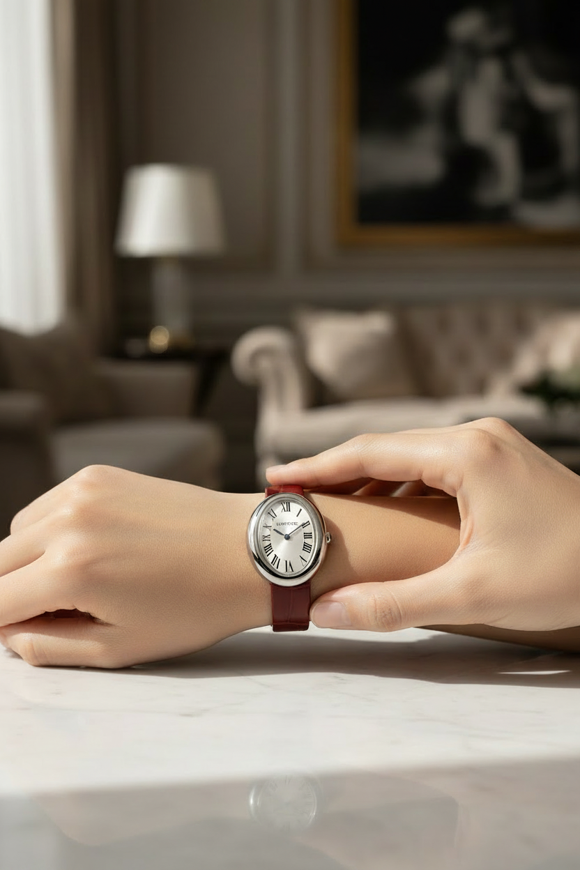 CARTIER BAIGNORE / LEATHER BROWN