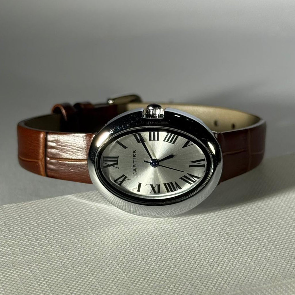 CARTIER BAIGNORE / LEATHER BROWN