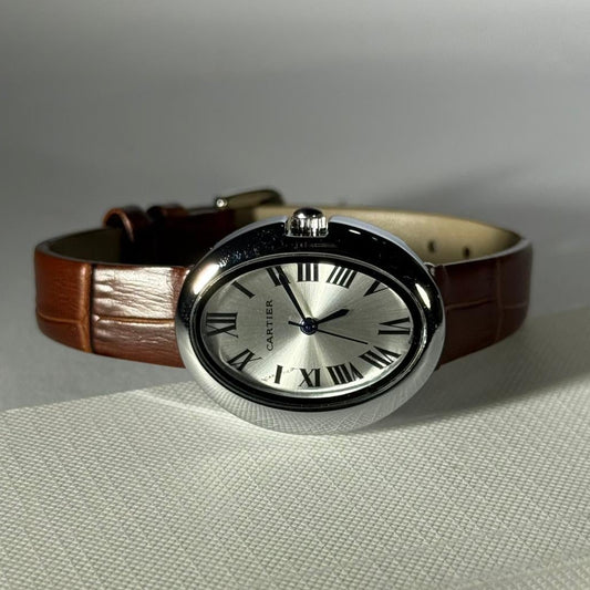 CARTIER BAIGNORE / LEATHER BROWN