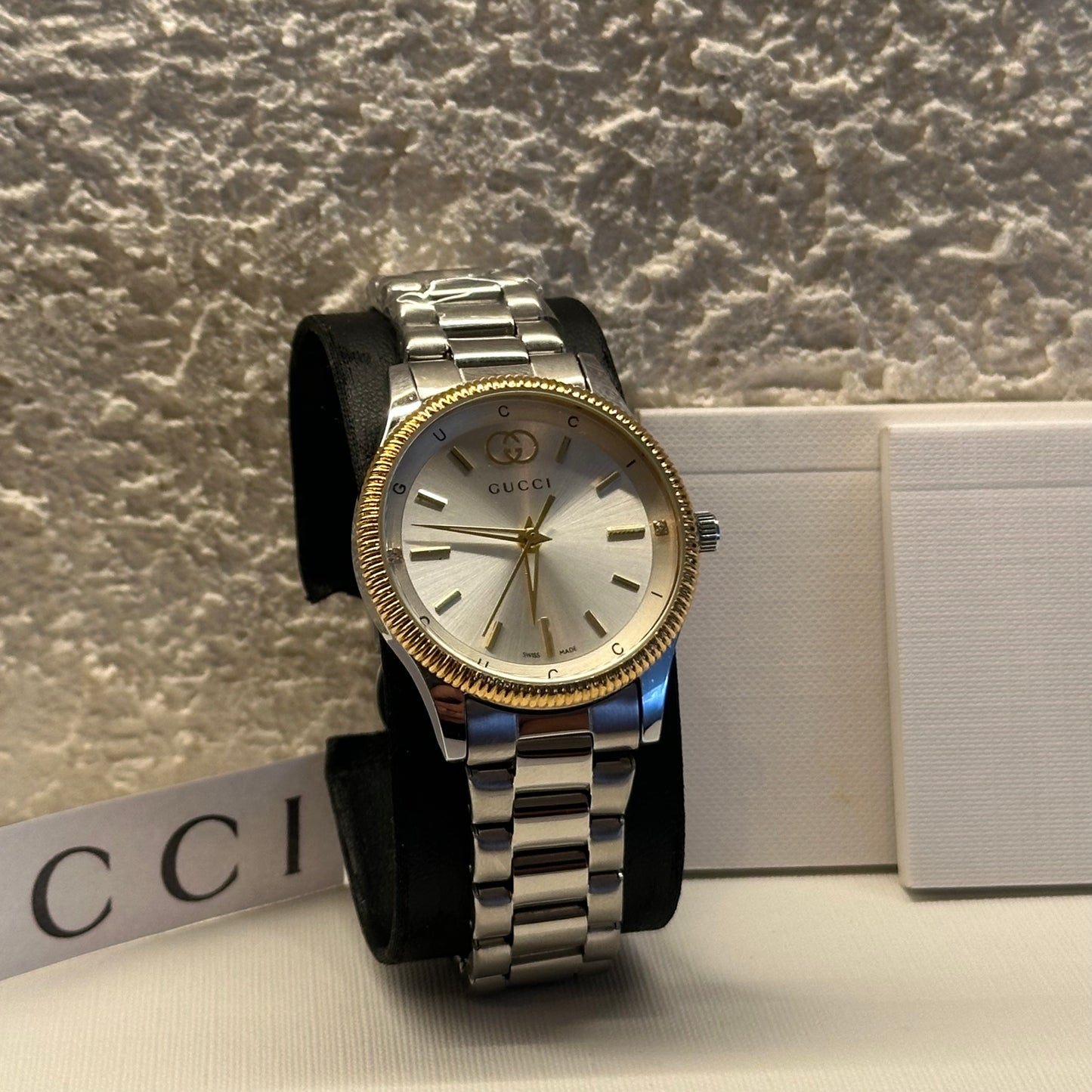 GUCCI G-TIMELESS GOLD/SILVER