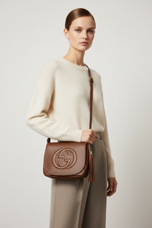 GUCCI CROSSBODY / BROWN