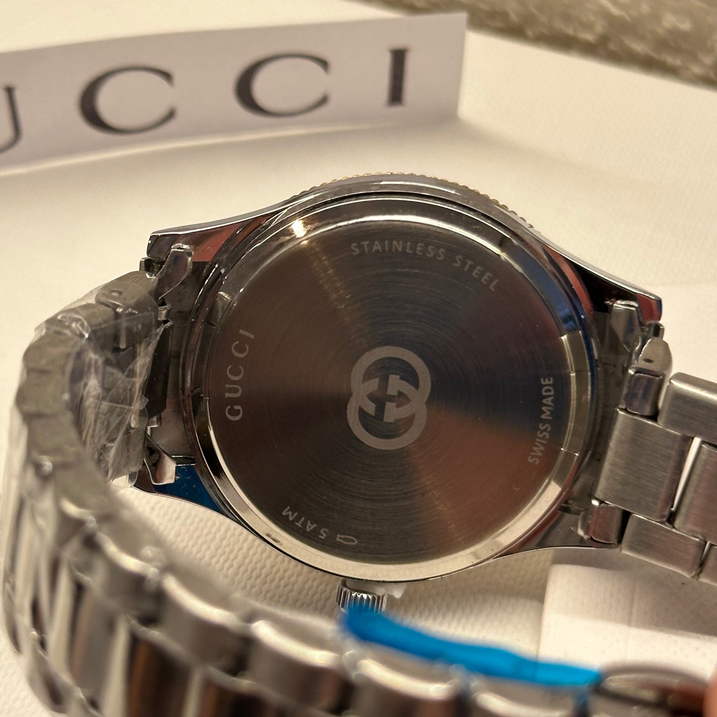 GUCCI G-TIMELESS GOLD/SILVER
