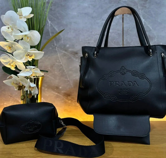 PRADA SET 3/ BLACK