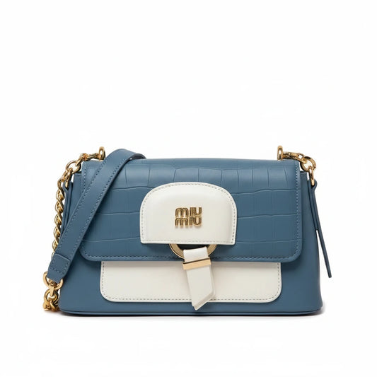 MIU MIU TRSV / WHITE/BLUE