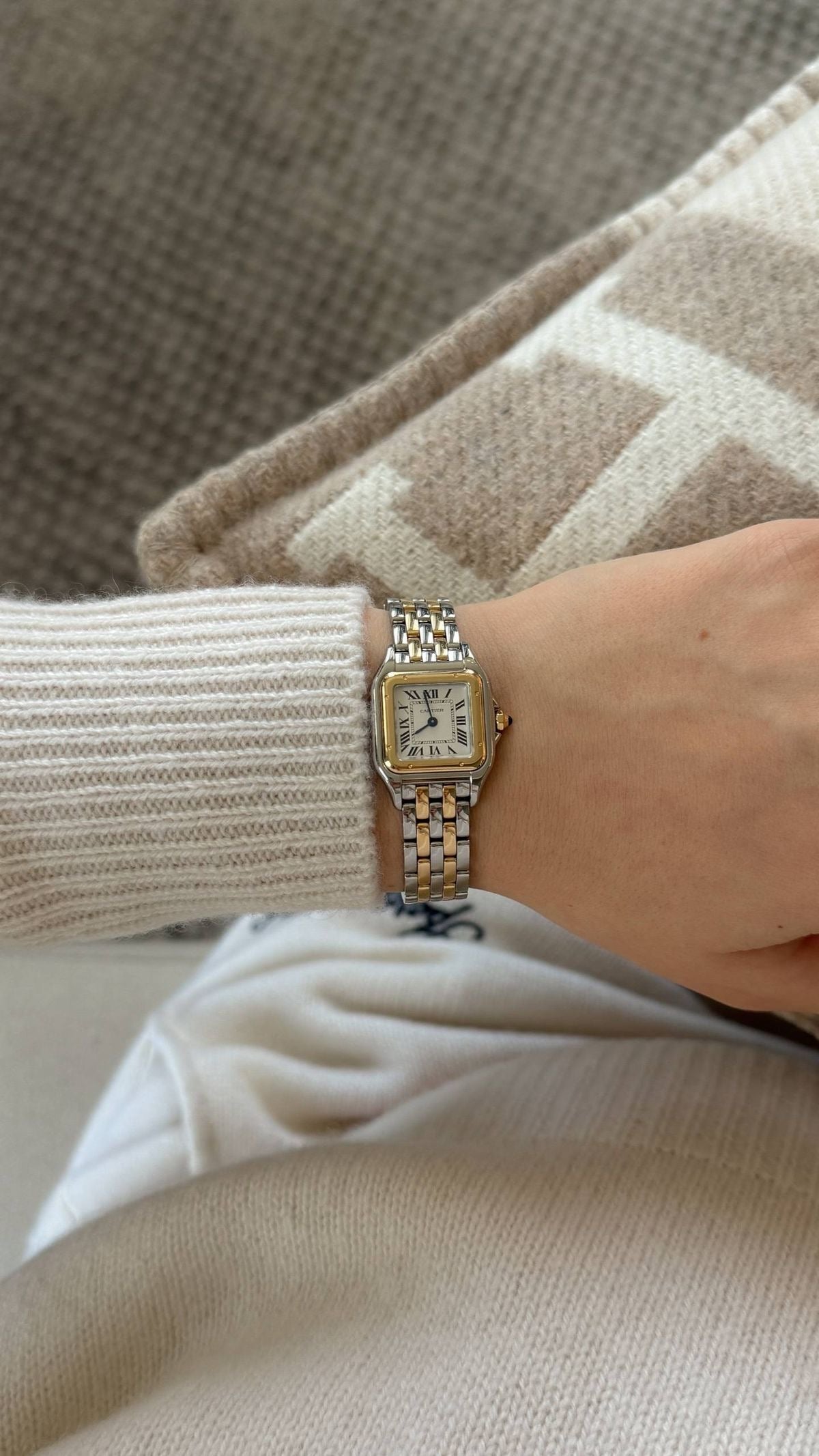 CARTIER PANTHERE GOLD/SILVER