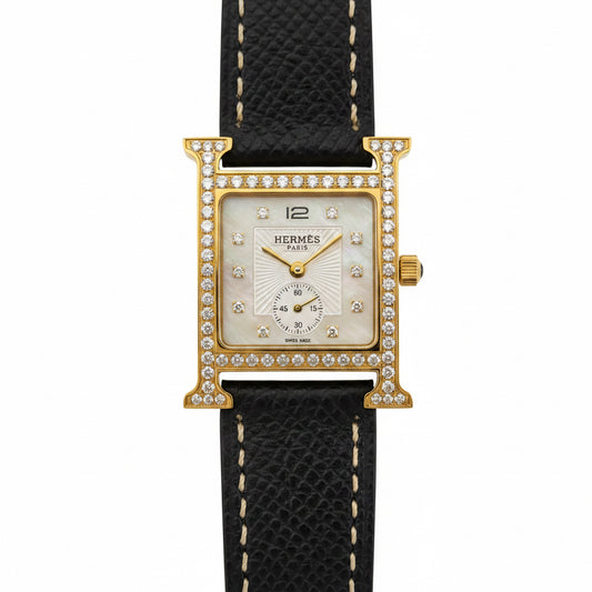 HERMES HEUR H BLACK